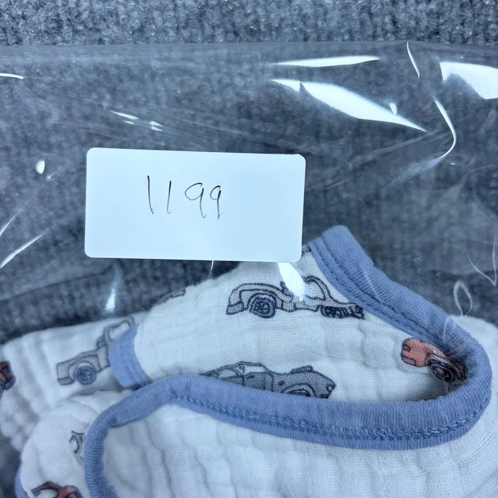Tado Muslin Organic Cotton Sleeping Sack XL Car Print Wearable Blanket 39